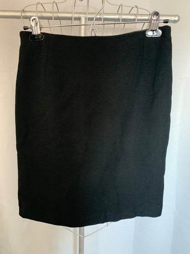 RALPH LAUREN PURPLE LABEL - SCHWARZER BLEISTIFTROCK AUS 100 % WOLLE - GRÖSSE 12 - HERGESTELLT IN USA - Bild 2 von 24