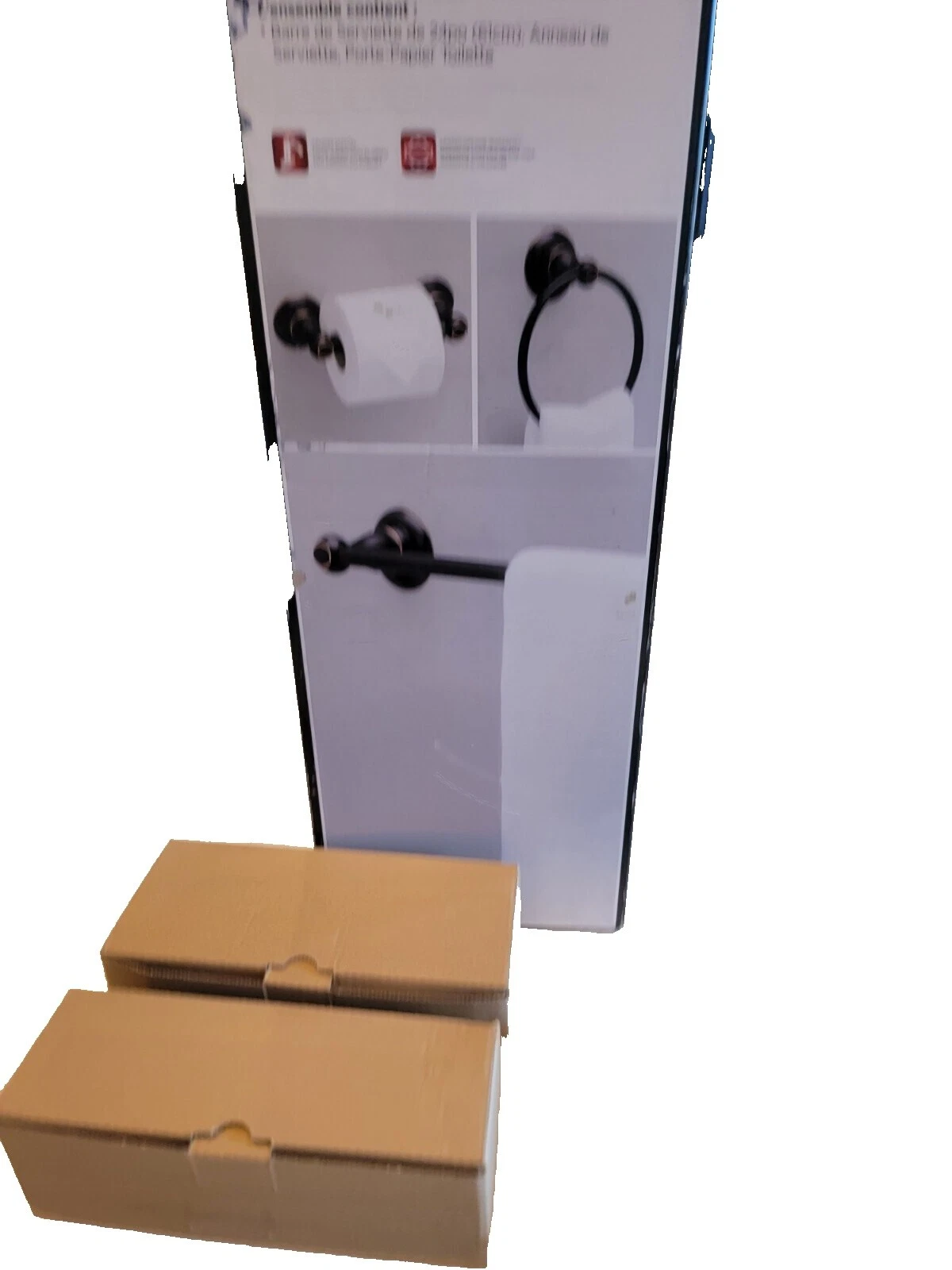 Conjuntos de accesorios de baño Delta Brown