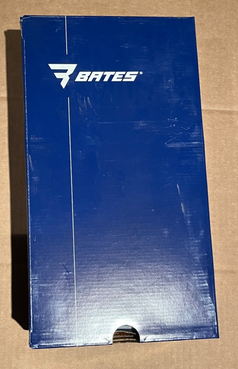 Stivali Bates Lites E00053 Uomo &ndash; Neri Lucidi, Chukka, Nuovi In Scatola