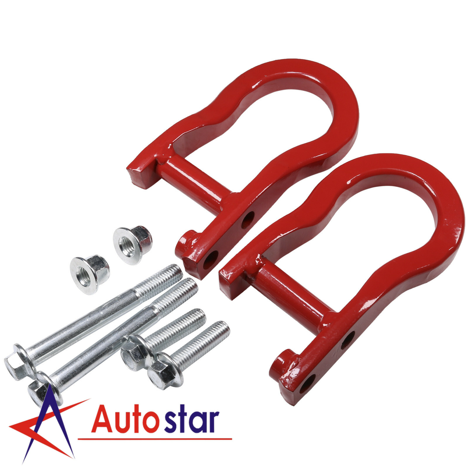 JDMSPEED Pair For 2007-2019 Chevy Silverado GMC Sierra 1500 Red Tow Ho - Foto 6