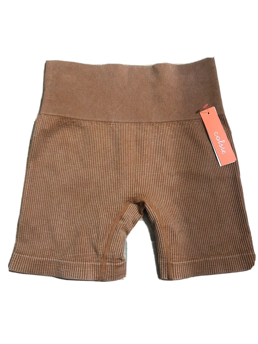 colsie ribbed shorts