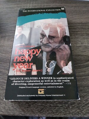 Happy New Year Vhs La Bonne Annee Embassy 1986 Lino Ventura