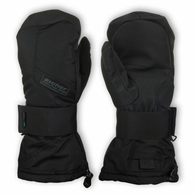 Ziener Snowboard faustlinge Herren Mittis AS 8,0 Schwarz Black Mitten Protector