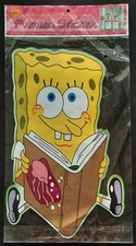 SPONGEBOB FASHION STICKER 14" x 9" INCHES Magic Double-faced Decoration- NEW