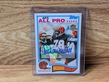 2015 Topps #T60RA-AMU Anthony Munoz 60th Anniversary Rookie Reprint Autographs