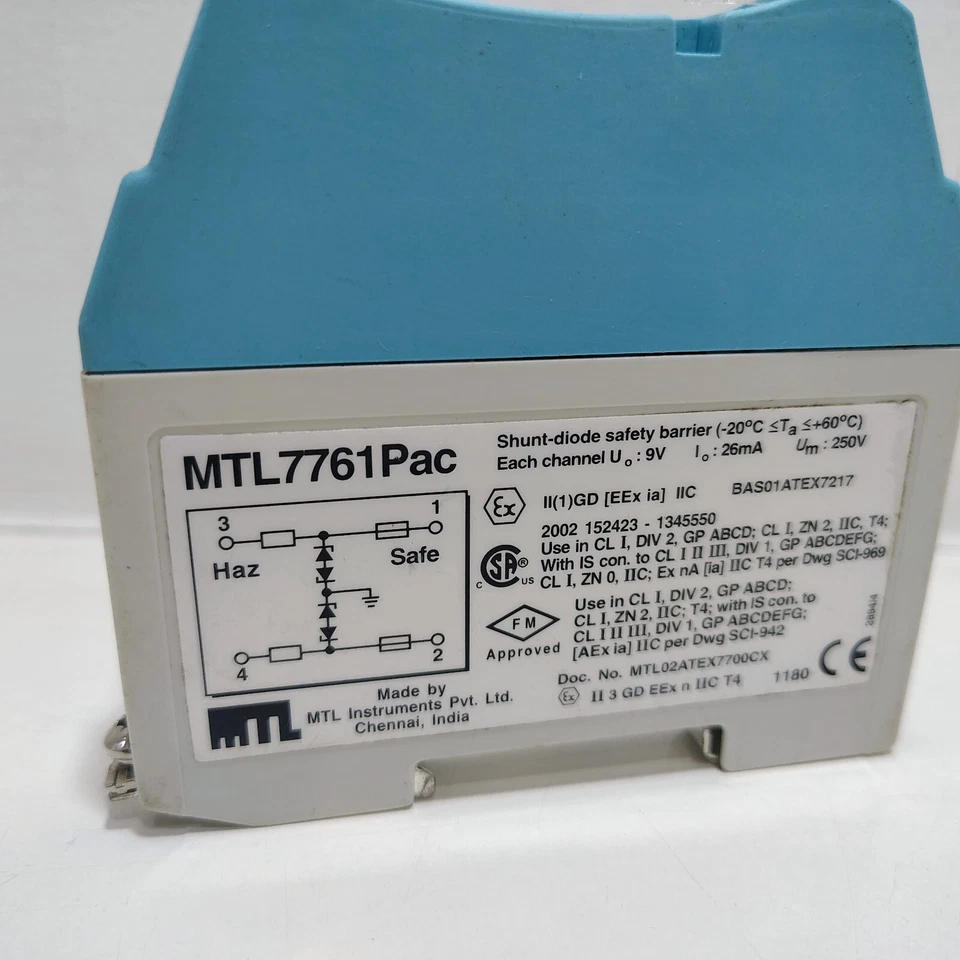 MTL MTL7761PAC INTRINSICALLY SAFE BARRIER - Image 2 of 4