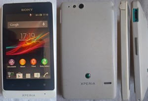 Sony Xperia ST27i-Weiß (Ohne Simlock) Smartphone