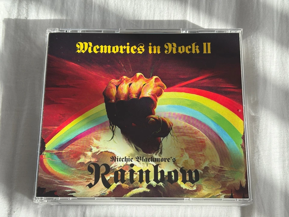 RITCHIE BLACKMORE'S RAINBOW - MEMORIES IN ROCK II 2 JAPANESE CD ALBUM - OBI - Image 3 of 4