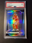 2024 Panini Prizm #309 Bo Nix Silver Prizm Rookie Card RC PSA 9 Mint