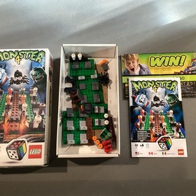 Lego Game Monster "4" (3837) Complete Set 2009 Toy Innovation 2009 With Guide