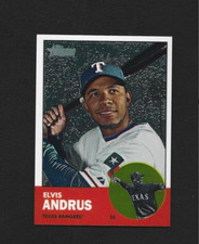 2012 Topps Heritage Elvis Andrus HP30 Chrome Parallel 1871/1963 - Rangers