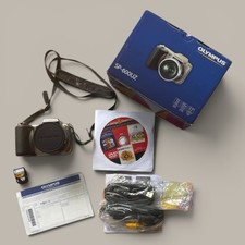 Olympus SP-600UZ 12.0MP Digital Camera 15x Zoom 4GB SD  TESTED