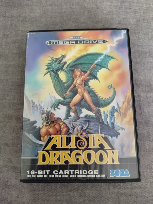 Alisia Dragon Sega Mega Drive Complete with Manual