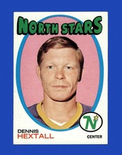 1971-72 Topps Set-Break #128 Dennis Hextall EX-EXMINT *GMCARDS*