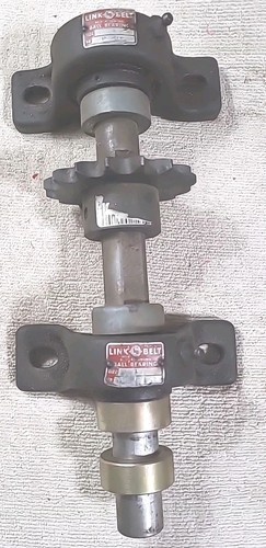 Link-Belt 1” Pillow Block Ball Bearing 2-Bolt Base Cast Iron P216 Self Aligning 