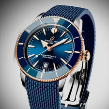 BREITLING Superocean Heritage B31 Automatic 44 blue UB3112161C1S1  NEU FULL SET