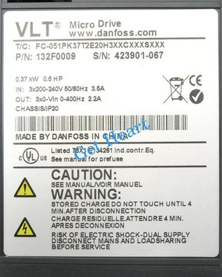   FC-051 PK37T2E20H3XXCXXXSXXX 132F0009 Inverter Unused Original Packaging *mq