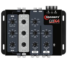  US SELLER Taramps Crx4 Electronic 4 Way Crossover RCA 8V Car Audio Processor