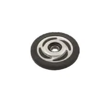 Ppd Group R7250A-2-003A Idler Wheel - 7.25in. x 20mm - Black/Silver