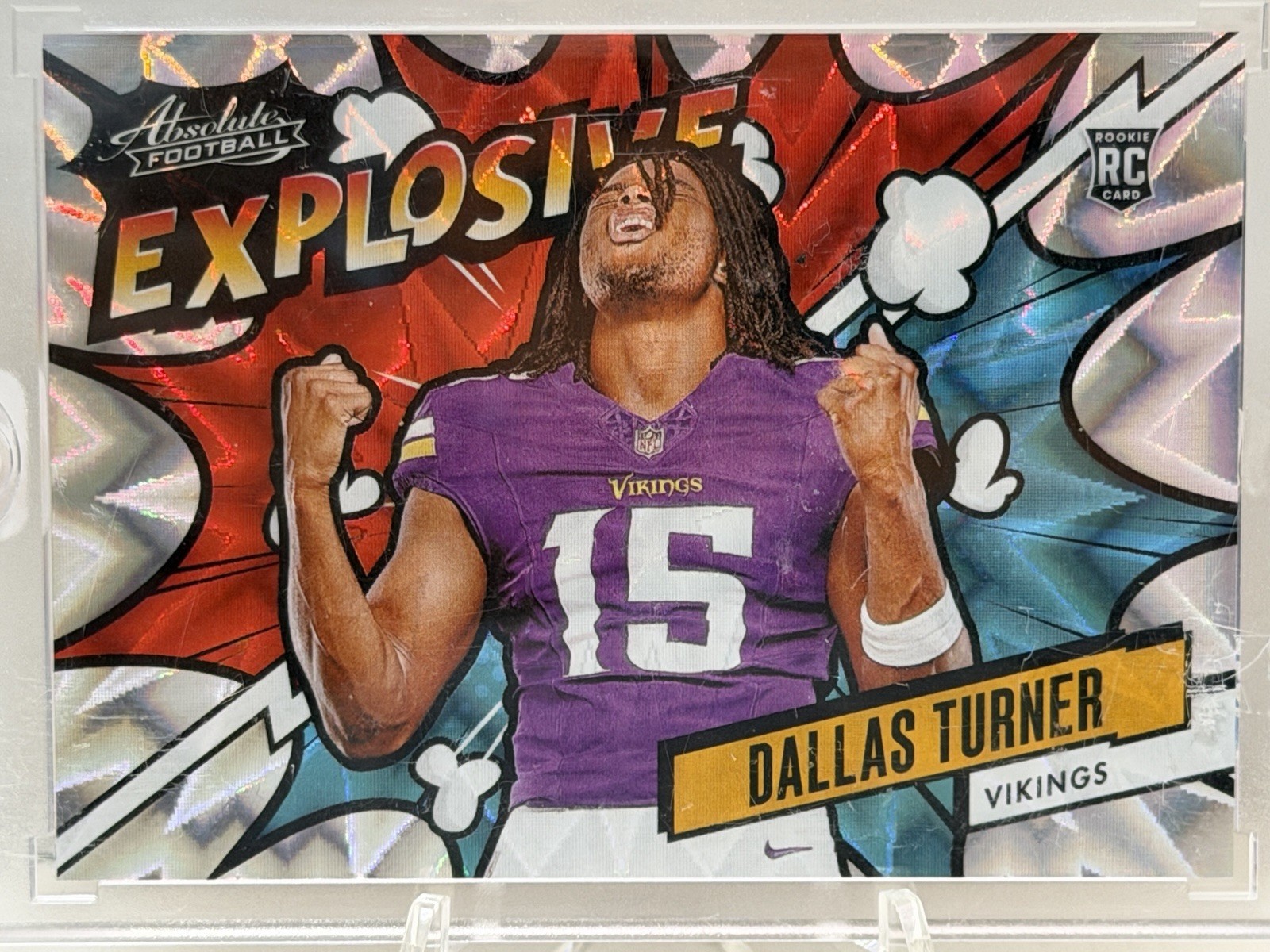 Dallas Turner Panini Absolute Explosive #EXDTR Base