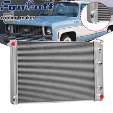 3 Row Aluminum Radiator Fits 1973-87 Chevy Gmc Ck C10 C20 C30 C2500 K10 K20 V8