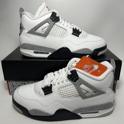 Nike Air Jordan 4 Retro OG White Cement 2025 Men's Sizes FV5029-100 BRAND NEW