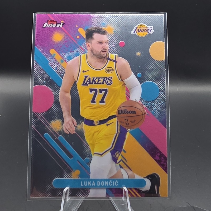 Topps 2025-26 Topps Finest Luka Dončić Los Angeles Lakers #81 Common