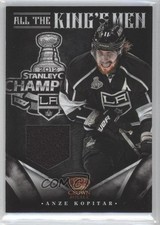 2012 Rookie Anthology Crown Royale All the King's Men Material Anze Kopitar 0f8