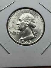 1948 Washington Quarter - BU - As Shown! (#3039)