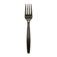 Karat U2020B Black Disposable Forks