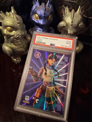  2021 Panini Fortnite USA JULES Laser PSA 9