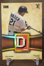 2016 Hits Memorabilia Royalty /3 Todd Frazier (Letter 