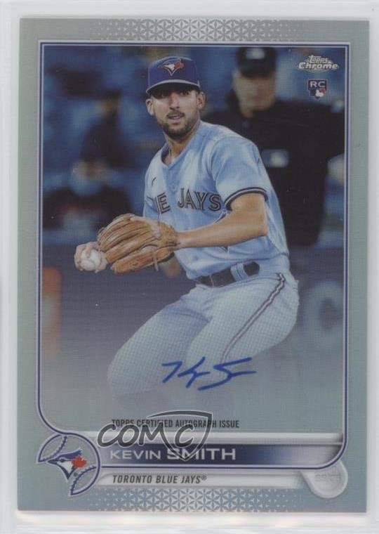 2022 Topps Chrome Rookie Auto Refractor 81/499 Kevin Smith #RA-KS Auto RC 0f5t