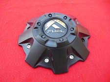 Fuel  Wheel Center Cap Finish Satin Black 1001-63   M-447 8"