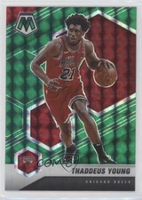 2020-21 Panini Mosaic Green Mosaic Prizm Thaddeus Young #35 0q1p