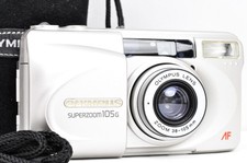 Mint Olympus SUPERZOOM INFINITY ZOOM STYLUS 105G 35mm Compact Film Camera Japan