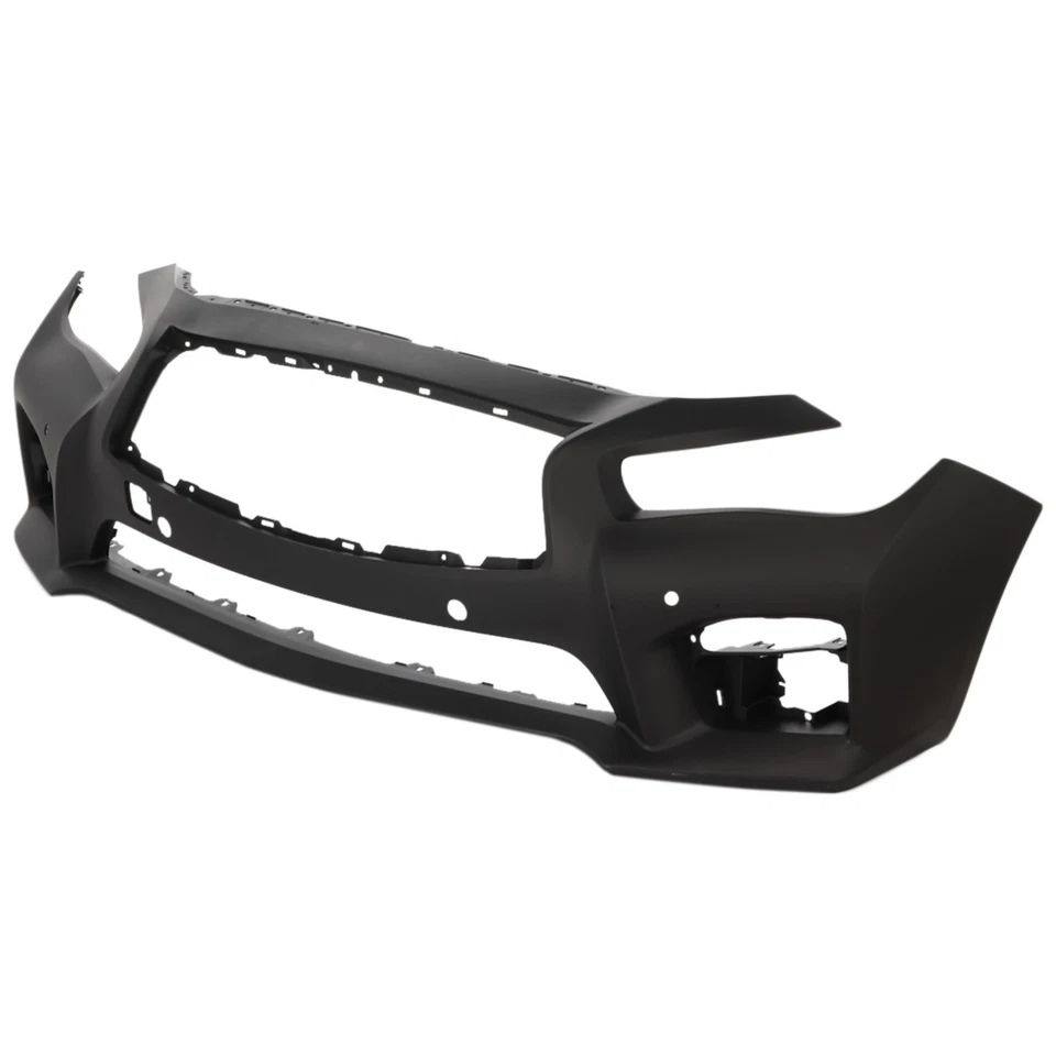 Cubierta de parachoques delantero para Infiniti Q50 2014-2017 fascia imprimada con sensor de objeto Foto 2 de 4