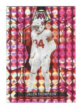 2024 Panini Mosaic #6 Jalen Thompson Mosaic Camo Pink