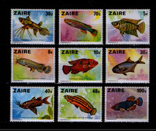 Zaire 548-56 ** Fische