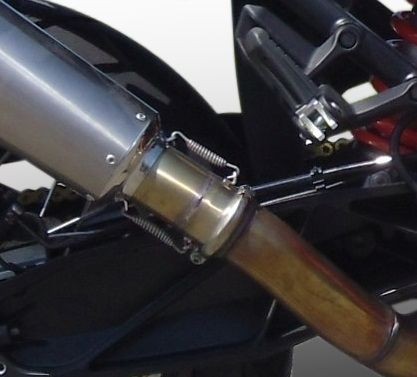 GPR Dual Poppy Slip-on Muffler Exhaust For KTM 1090 Adventure 2017-2020