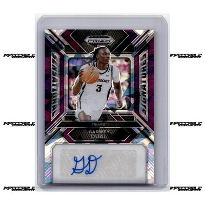 2024 Panini Prizm Draft - Purple Ice #SS-WEY Garwey Dual Rookie Auto /99