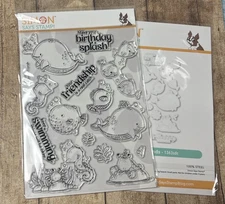Simon Says Stamp Undersea Friends Clear Stamp Set and Matching Dies~~New