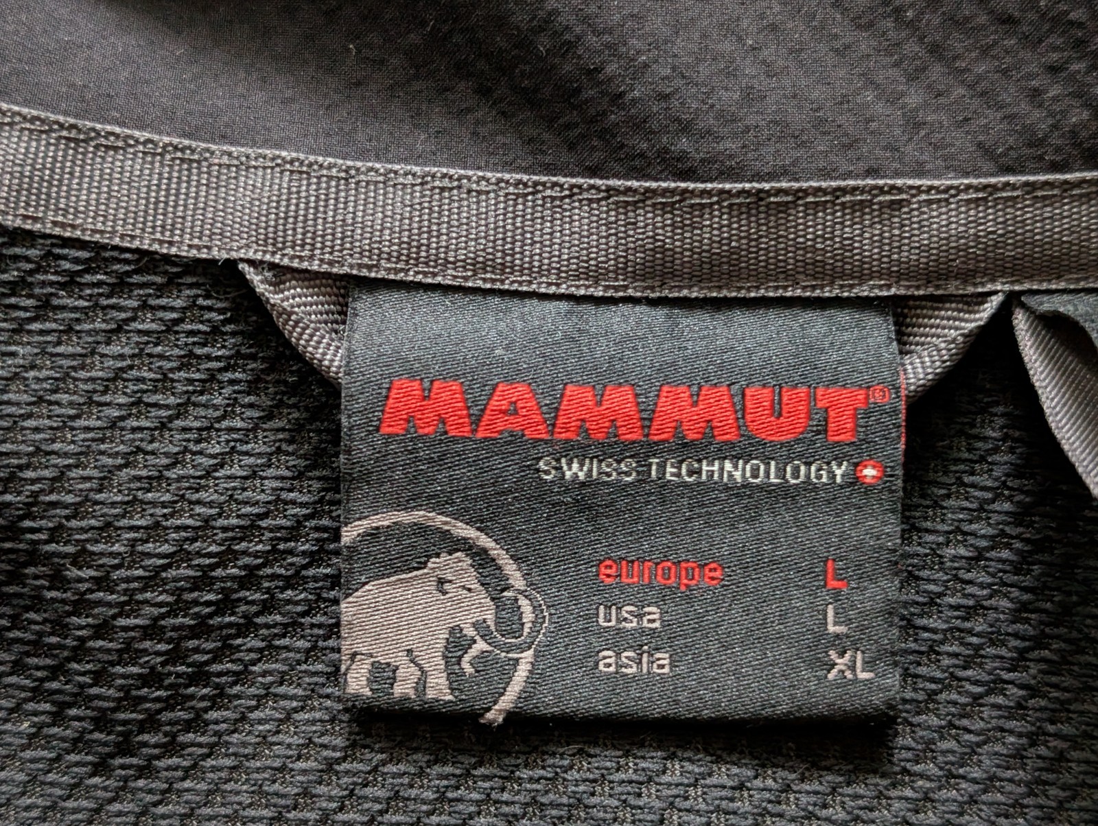 ● MAMMUT SOFTECH WINDSTOPPER FULL ZIPPER BLACK JA… - image 19