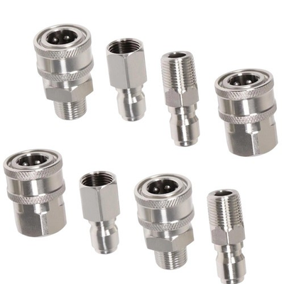 #ad #ad 3 8#x27;#x27; Pressure Washer Quick Connect Fittings Adapter Set for NPT Thread Kit $32.93