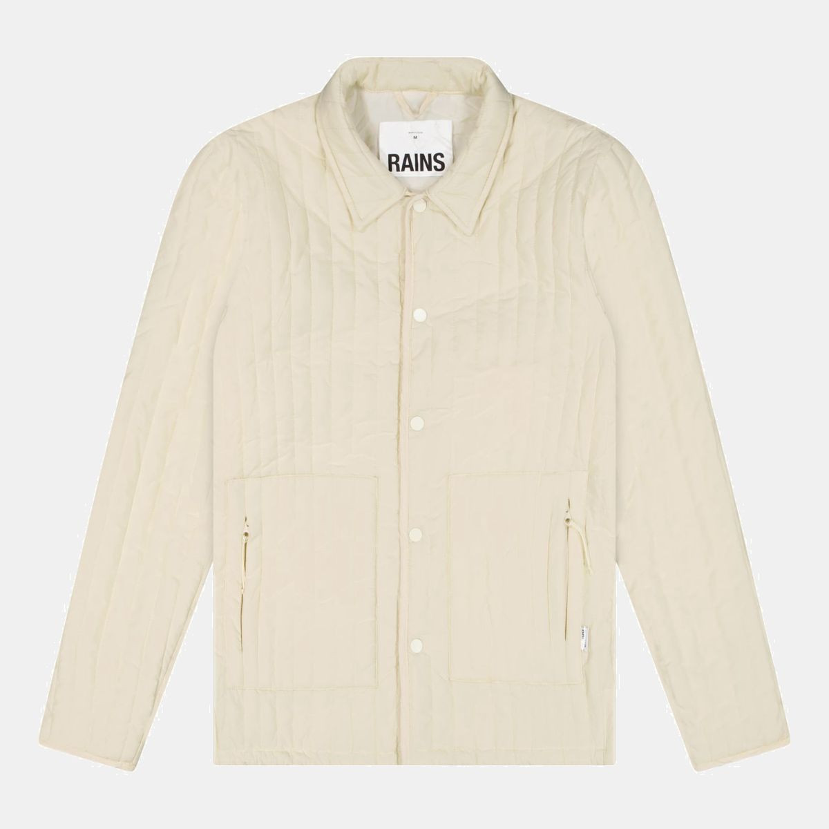 ALTRA Giacca Camicia Fodera Crema Pioggia Taglia Media Taglia M Uomo Avorio Altro...