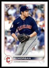 2022 Topps Eli Morgan Rookie Cleveland Guardians #217
