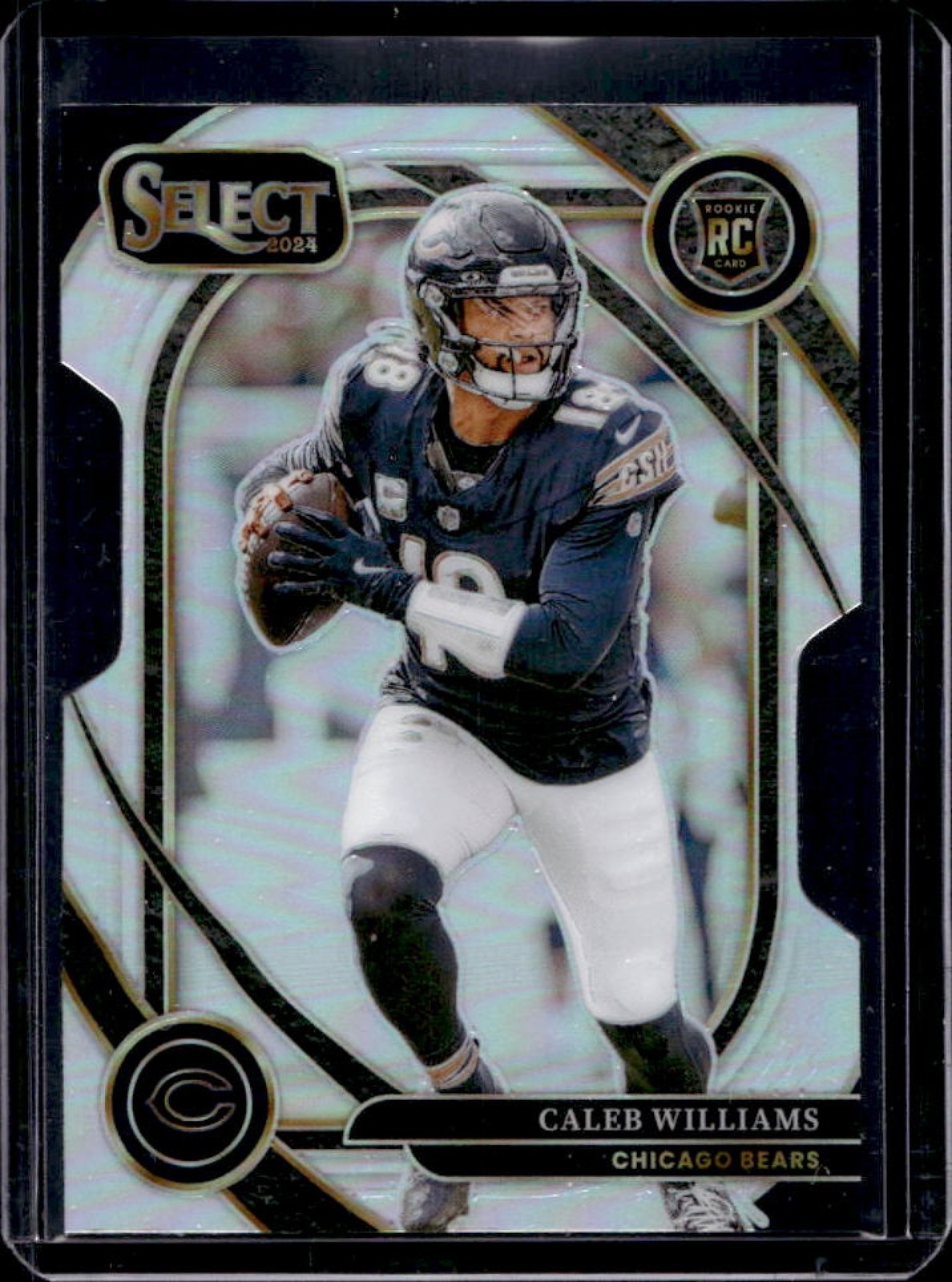 2024 Select Caleb Williams Club RC Silver Prizm Die-Cut #216 Bears