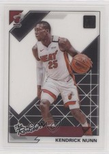 2019-20 Panini Clearly Donruss Clearly The Rookies Kendrick Nunn #8 1dn