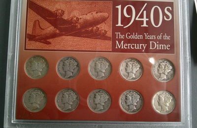 1940 The Golden Years of Mercury Dimes | eBay