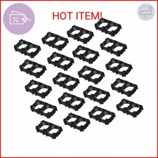 Heyiarbeit 50pcs 18650 Lithium Battery Double Holder Bracket 2 Cell DIY Battery